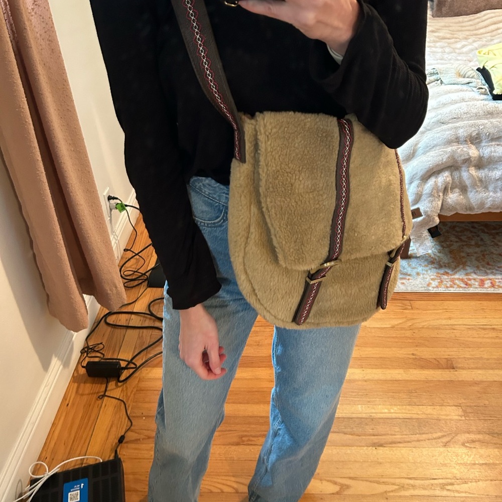 Free People Sherpa messenger bag